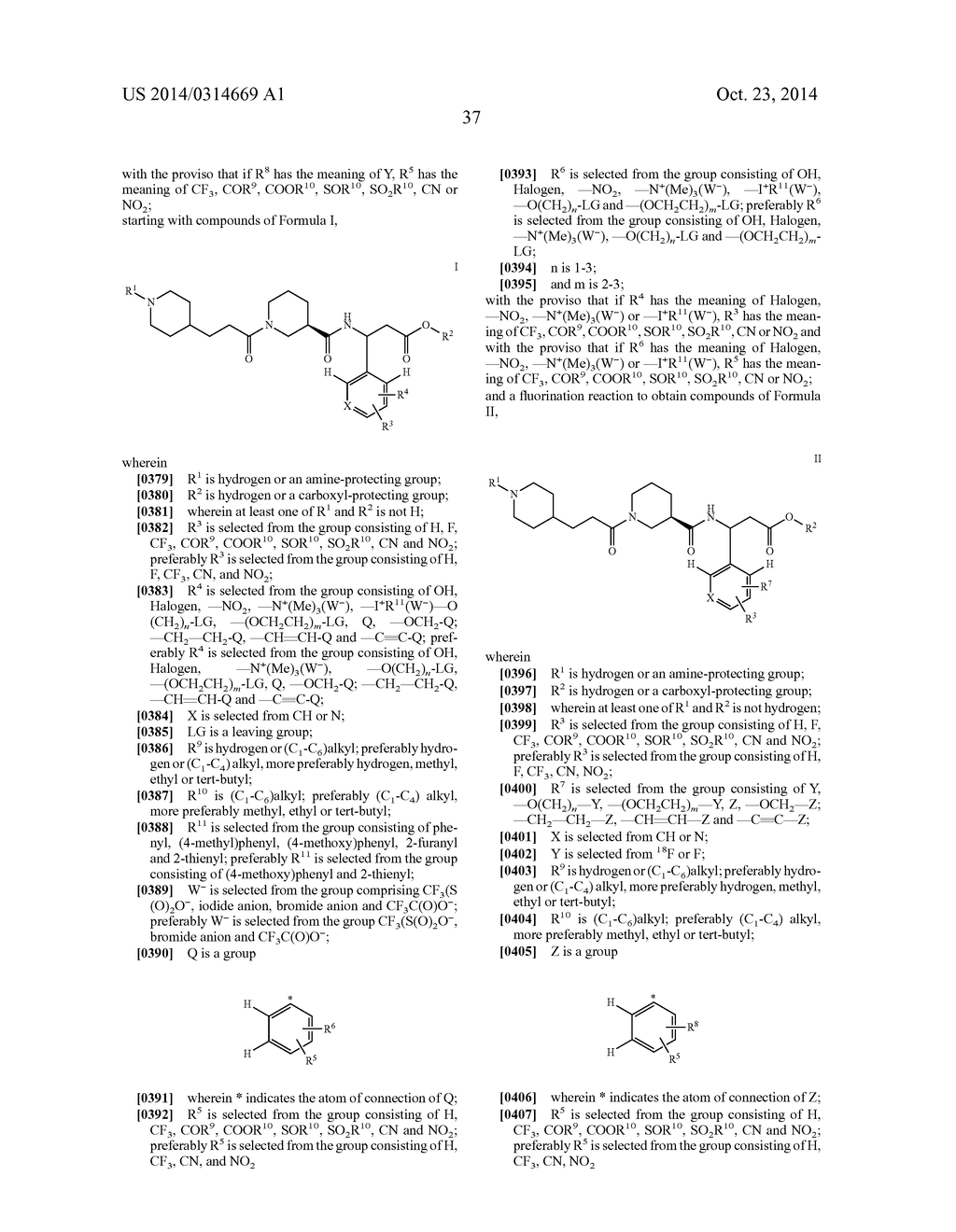 COMPOUNDS FOR BINDING TO THE PLATELET SPECIFIC GLYCOPROTEIN IIB/IIIA AND     THEIR USE FOR IMAGING OF THROMBI - diagram, schematic, and image 45