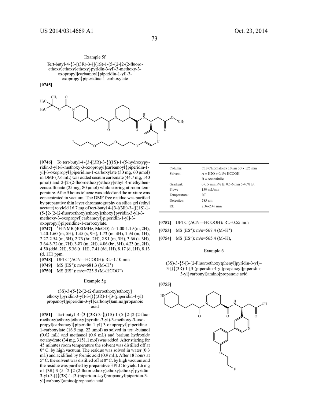 COMPOUNDS FOR BINDING TO THE PLATELET SPECIFIC GLYCOPROTEIN IIB/IIIA AND     THEIR USE FOR IMAGING OF THROMBI - diagram, schematic, and image 81