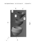 GLASS-BONDED METAL POWDER CHARGE LINERS diagram and image