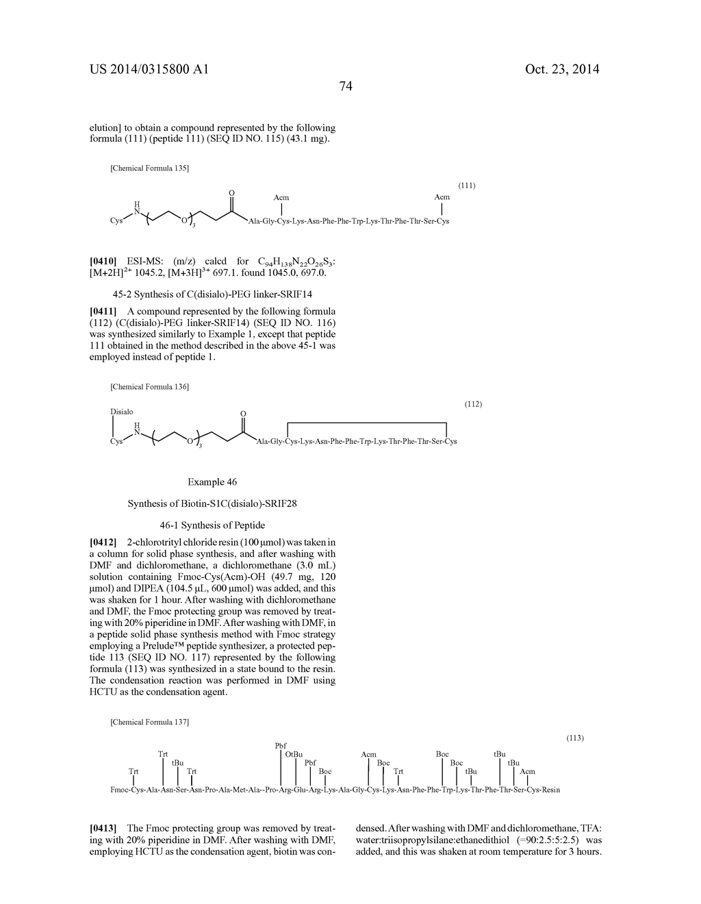 Glycosylated Polypeptide and Drug Composition Containing Said Polypeptide - diagram, schematic, and image 89