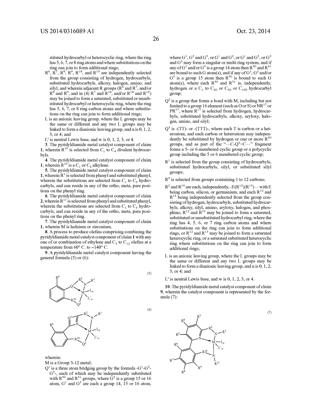 Pyridyldiamide Metal Catalysts and Processes to Produce Polyolefins - diagram, schematic, and image 28