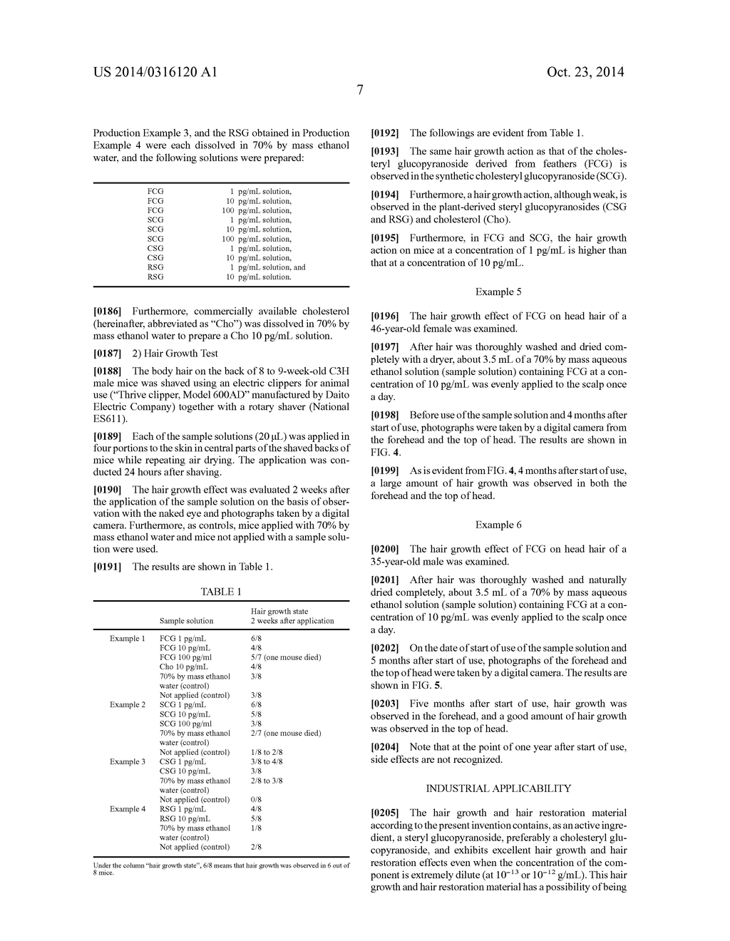 HAIR GROWTH AND HAIR RESTORATION MATERIAL - diagram, schematic, and image 13