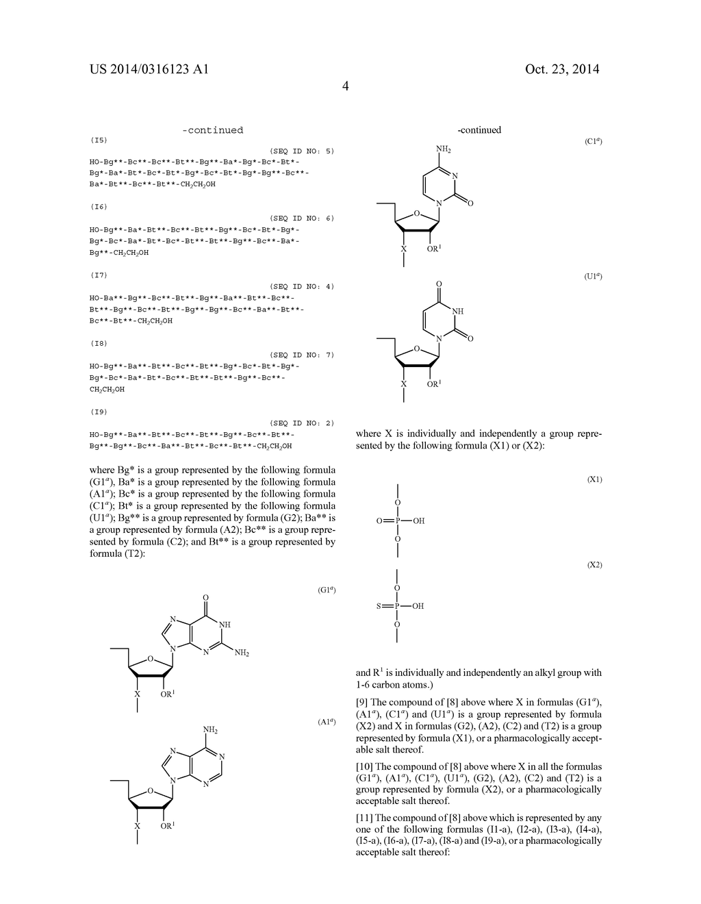 ENA NUCLEIC ACID PHARMACEUTICALS CAPABLE OF MODIFYING SPLICING OF mRNA     PRECURSORS - diagram, schematic, and image 27