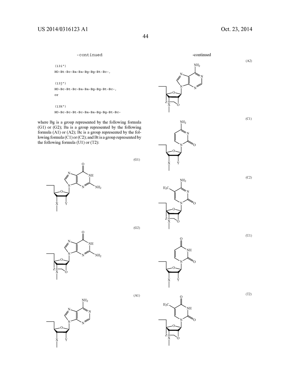 ENA NUCLEIC ACID PHARMACEUTICALS CAPABLE OF MODIFYING SPLICING OF mRNA     PRECURSORS - diagram, schematic, and image 67