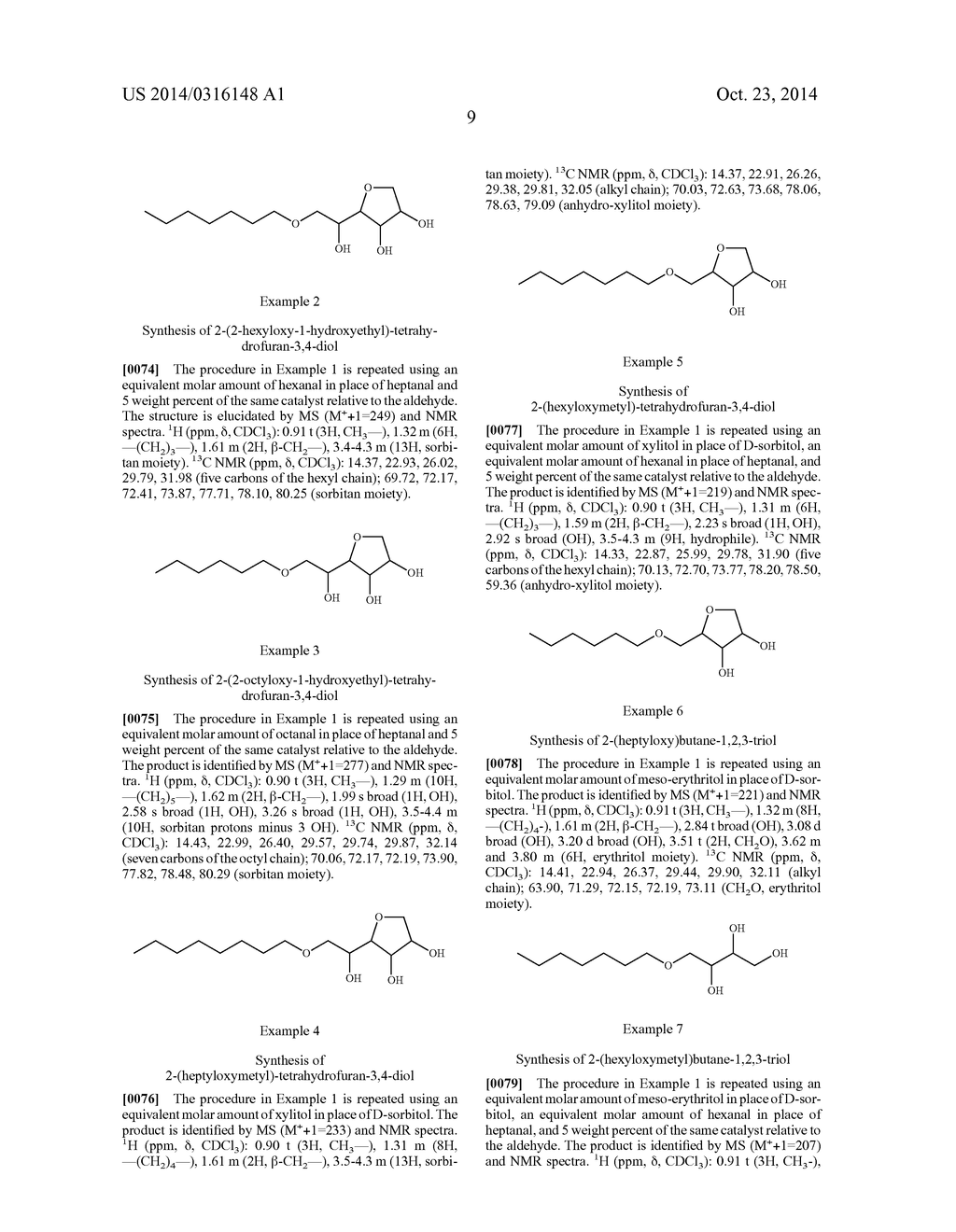 Renewable Surfactants Derived from Sugar Alcohols - diagram, schematic, and image 13