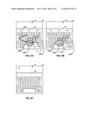 DYNAMICALLY-POSITIONED CHARACTER STRING SUGGESTIONS FOR GESTURE TYPING diagram and image