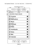 Multifunction Device with Integrated Search and Application Selection diagram and image