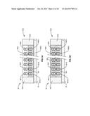 CUSHIONING ASSEMBLIES WITH THERMOPLASTIC ELEMENTS ENCAPSULATED IN     THERMOSET PROVIDING CUSTOMIZABLE SUPPORT AND AIRFLOW, AND RELATED METHODS diagram and image