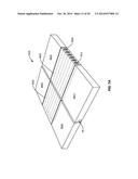 CUSHIONING ASSEMBLIES WITH THERMOPLASTIC ELEMENTS ENCAPSULATED IN     THERMOSET PROVIDING CUSTOMIZABLE SUPPORT AND AIRFLOW, AND RELATED METHODS diagram and image