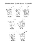 CUSHIONING ASSEMBLIES WITH THERMOPLASTIC ELEMENTS ENCAPSULATED IN     THERMOSET PROVIDING CUSTOMIZABLE SUPPORT AND AIRFLOW, AND RELATED METHODS diagram and image