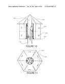 ADJUSTABLE HEIGHT CARRIAGES FOR RAISING, LOWERING, HOLDING, LOCKING AND     RELEASING OBJECTS ON ELEVATED STRUCTURES diagram and image