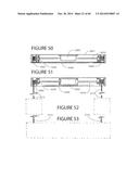 ADJUSTABLE HEIGHT CARRIAGES FOR RAISING, LOWERING, HOLDING, LOCKING AND     RELEASING OBJECTS ON ELEVATED STRUCTURES diagram and image