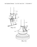 ADJUSTABLE HEIGHT CARRIAGES FOR RAISING, LOWERING, HOLDING, LOCKING AND     RELEASING OBJECTS ON ELEVATED STRUCTURES diagram and image