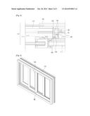 SLIDING WINDOW HAVING CLEANING UNIT diagram and image