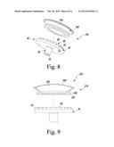 DIFFUSION CAP BURNER FOR GAS COOKING APPLIANCE diagram and image