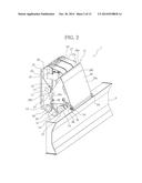 EARTHMOVING APPARATUS FOR CONSTRUCTION MACHINE diagram and image