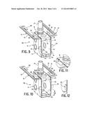 UNIVERSAL MOUNTING BRACKET FOR ELECTRICAL BOXES IN CONCRETE BLOCK WALLS diagram and image