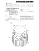 Thermal Management System Comprising A Heat Pipe, Heat Fins And A     Synthetic Jet Ejector diagram and image