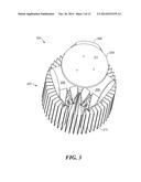 Thermal Management System Comprising A Heat Pipe, Heat Fins And A     Synthetic Jet Ejector diagram and image