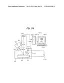 INSPECTION SYSTEM BY CHARGED PARTICLE BEAM AND METHOD OF MANUFACTURING     DEVICES USING THE SYSTEM diagram and image