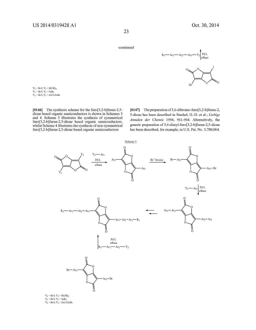 SMALL MOLECULES AND THEIR USE AS ORGANIC SEMICONDUCTORS - diagram, schematic, and image 24