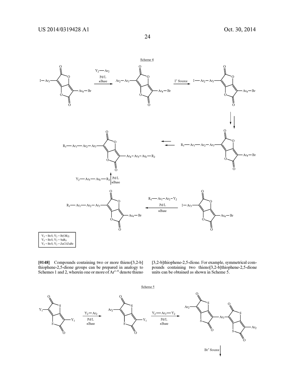 SMALL MOLECULES AND THEIR USE AS ORGANIC SEMICONDUCTORS - diagram, schematic, and image 25