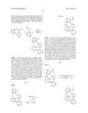 ORGANIC ELECTROLUMINESCENT MATERIALS AND DEVICES diagram and image