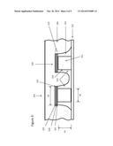 Contact Pads with Sidewall Spacers and Method of Making Contact Pads with     Sidewall Spacers diagram and image