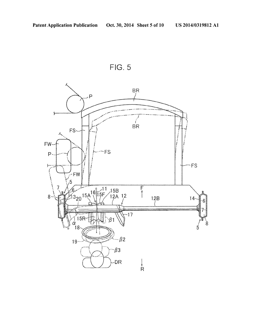 VEHICLE-OCCUPANT PROTECTION STRUCTURE AND VEHICLE-OCCUPANT PROTECTION     METHOD - diagram, schematic, and image 06