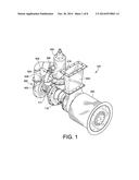 MICRO GAS TURBINE ENGINE FOR POWERING A GENERATOR diagram and image