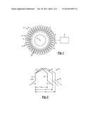 BAR WOUND STATOR WINDING LAYOUT WITH LONG-PITCHED AND SHORT-PITCHED COILS diagram and image