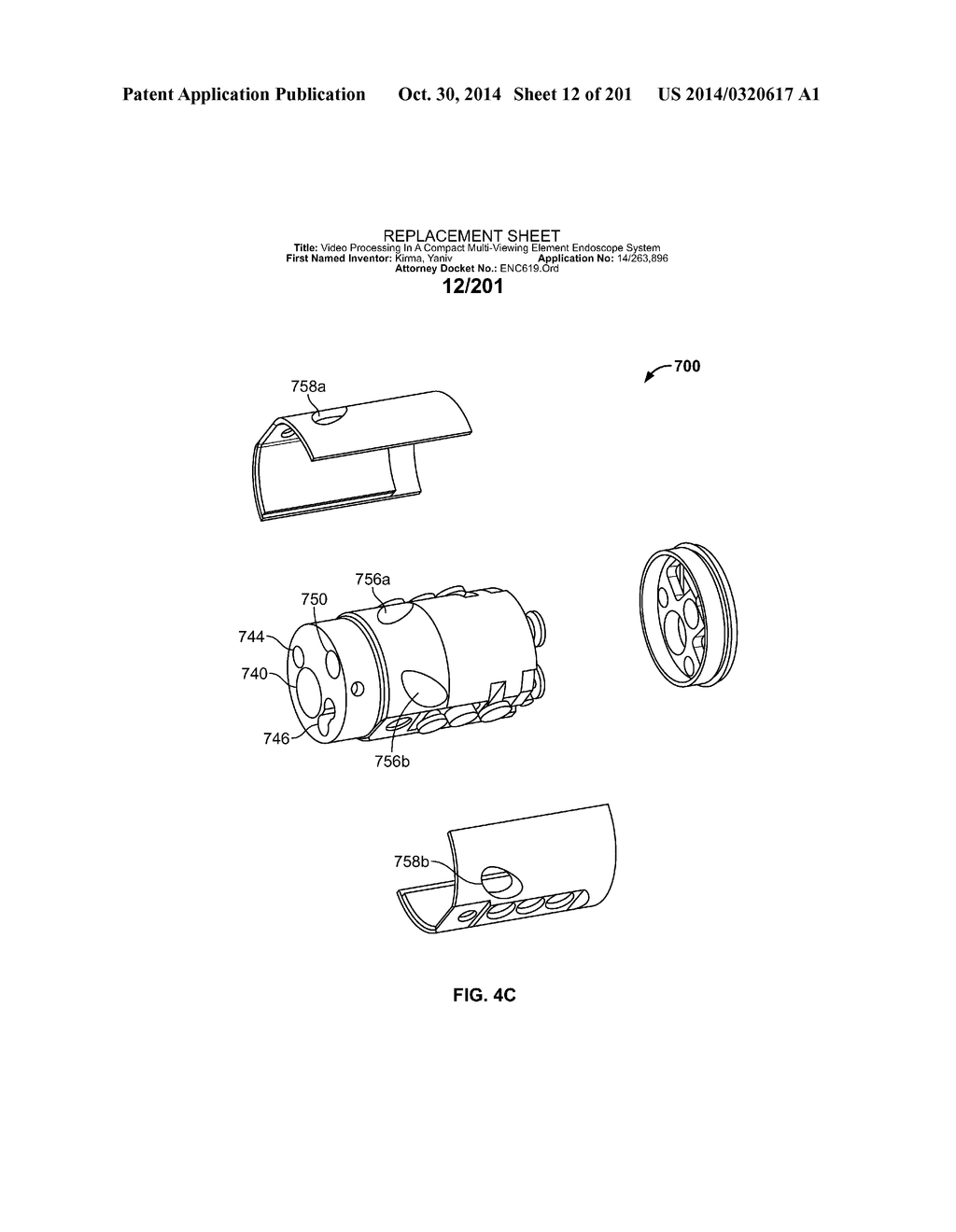 Video Processing In A Compact Multi-Viewing Element Endoscope System - diagram, schematic, and image 13