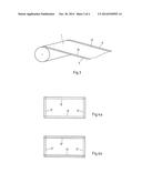 Edge-sealed mirror and a method for its manufacture diagram and image