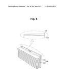 LED LIGHTING DEVICE INCLUDING MODULE WHICH IS CHANGEABLE ACCORDING TO     POWER CONSUMPTION AND HAVING IMPROVED HEAT RADIATION AND WATERPROOF diagram and image