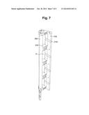 LED LIGHTING DEVICE INCLUDING MODULE WHICH IS CHANGEABLE ACCORDING TO     POWER CONSUMPTION AND HAVING IMPROVED HEAT RADIATION AND WATERPROOF diagram and image