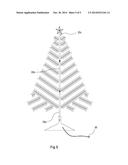 STRUCTURE OF TREE-SHAPED LIGHTING DECORATION diagram and image