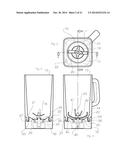 Blender Jug and Lid diagram and image