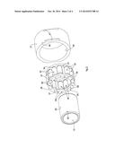 SUPPORT BEARING FOR A ROLL diagram and image