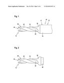 HYBRID CUTTING TOOL, CHIP TRANSPORTING PORTION AND PROCESS FOR PRODUCING A     CUTTING TOOL diagram and image