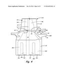 MATE FACE COOLING HOLES FOR GAS TURBINE ENGINE COMPONENT diagram and image