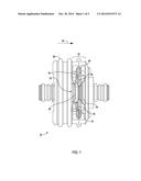 INTERNALLY-COOLED CENTRIFUGAL COMPRESSOR WITH COOLING JACKET FORMED IN THE     DIAPHRAGM diagram and image