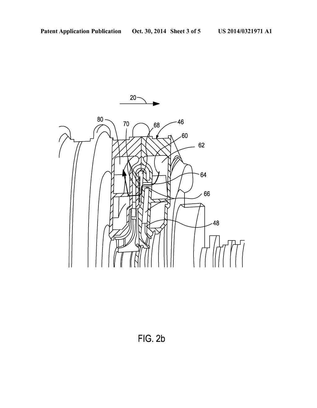 INTERNALLY-COOLED CENTRIFUGAL COMPRESSOR WITH COOLING JACKET FORMED IN THE     DIAPHRAGM - diagram, schematic, and image 04