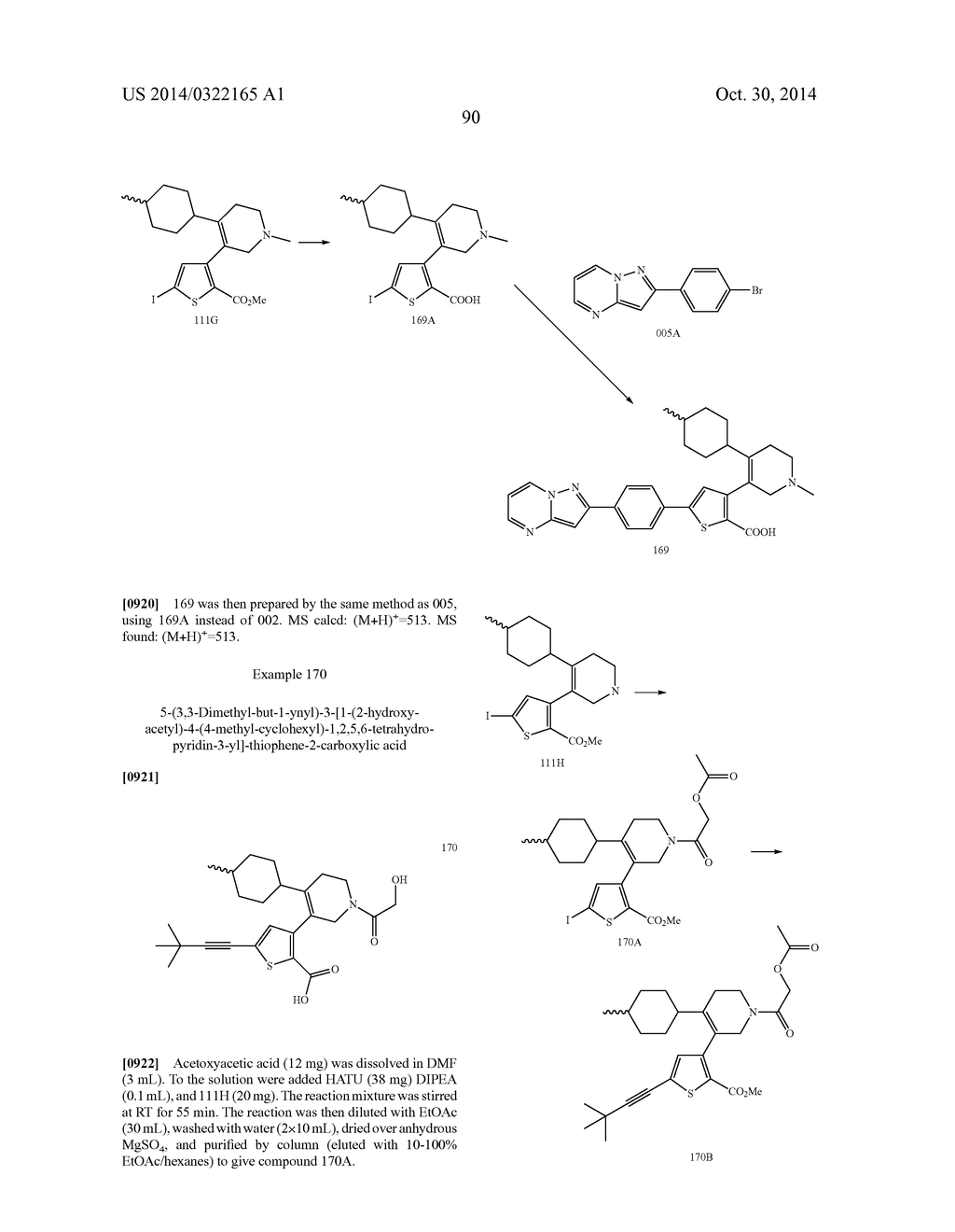 INHIBITORS OF HEPATITIS C VIRUS POLYMERASE - diagram, schematic, and image 91