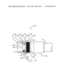 COAXIAL CONNECTOR WITH INHIBITED INGRESS AND IMPROVED GROUNDING diagram and image