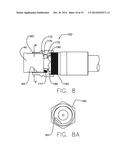 COAXIAL CONNECTOR WITH INHIBITED INGRESS AND IMPROVED GROUNDING diagram and image