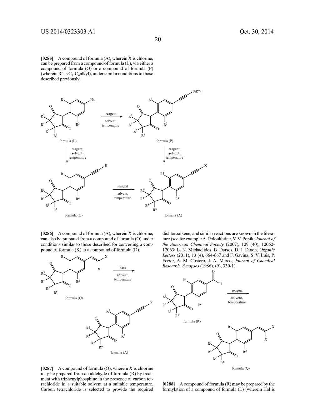 2-(SUBSTITUTED-PHENYL)-CYCLOPENTANE-1,3-DIONE COMPOUNDS, AND DERIVATIVES     THEREOF - diagram, schematic, and image 21