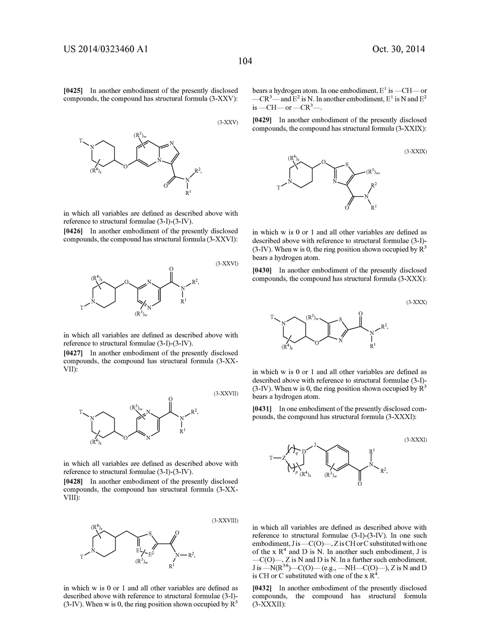 Methods for Using Carboxamide, Sulfonamide and Amine Compounds - diagram, schematic, and image 105