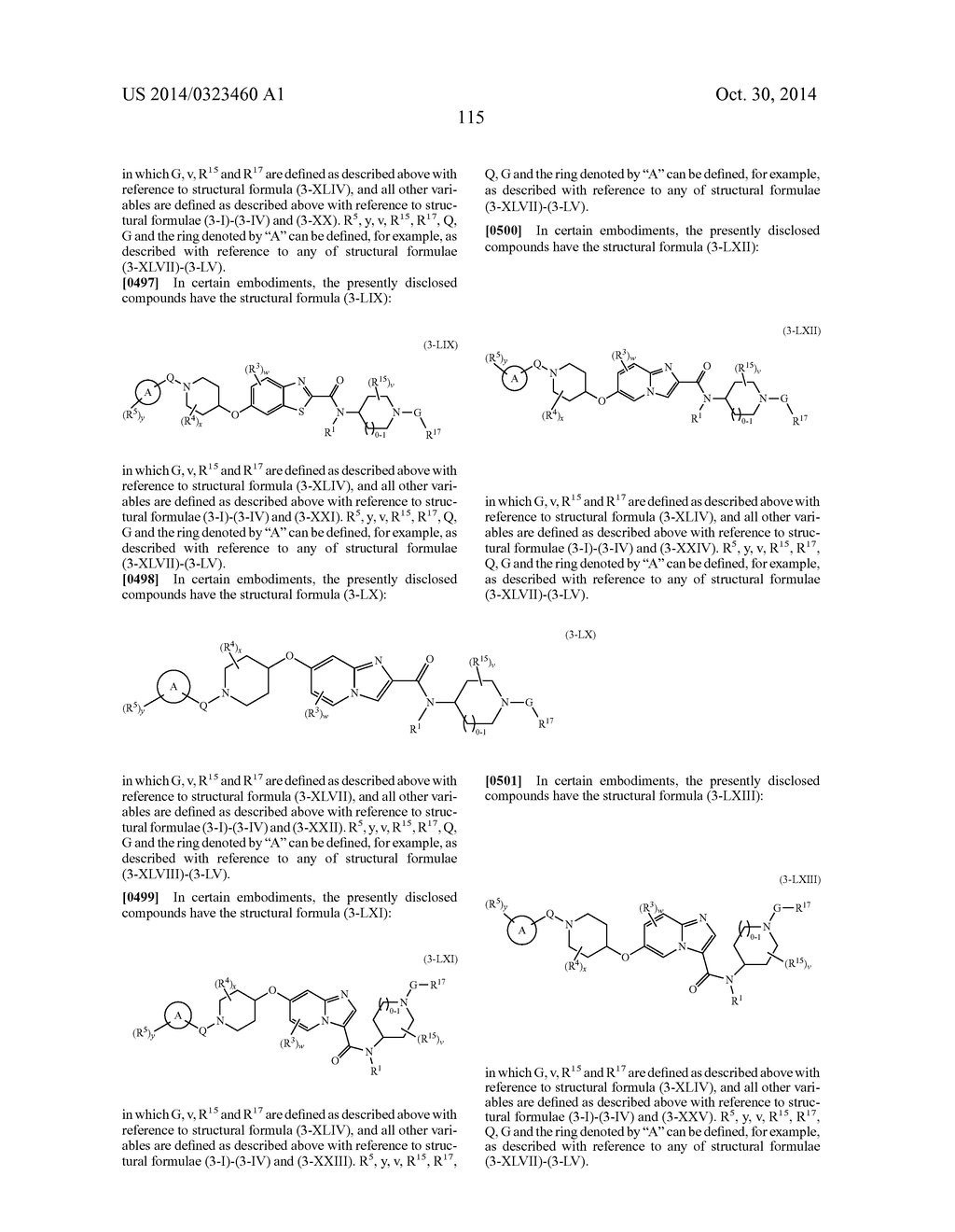 Methods for Using Carboxamide, Sulfonamide and Amine Compounds - diagram, schematic, and image 116