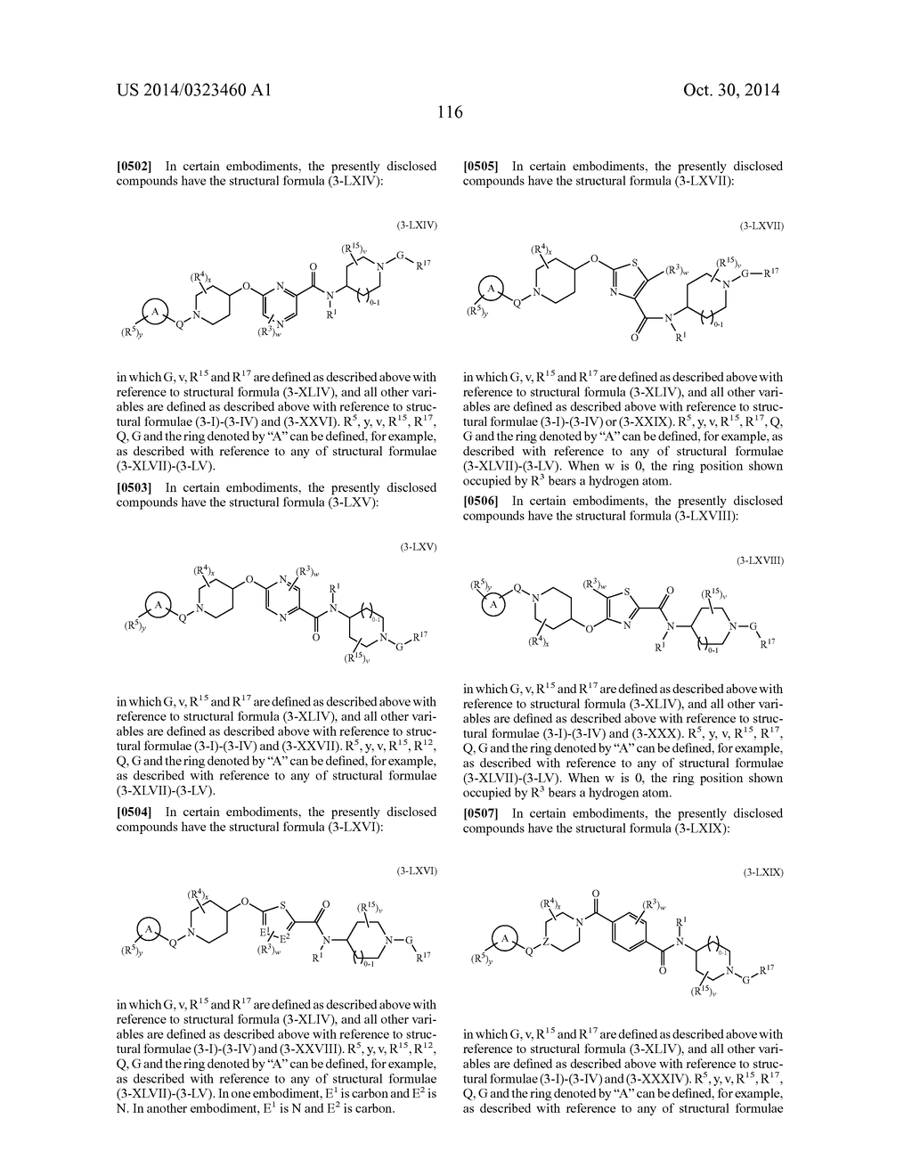 Methods for Using Carboxamide, Sulfonamide and Amine Compounds - diagram, schematic, and image 117
