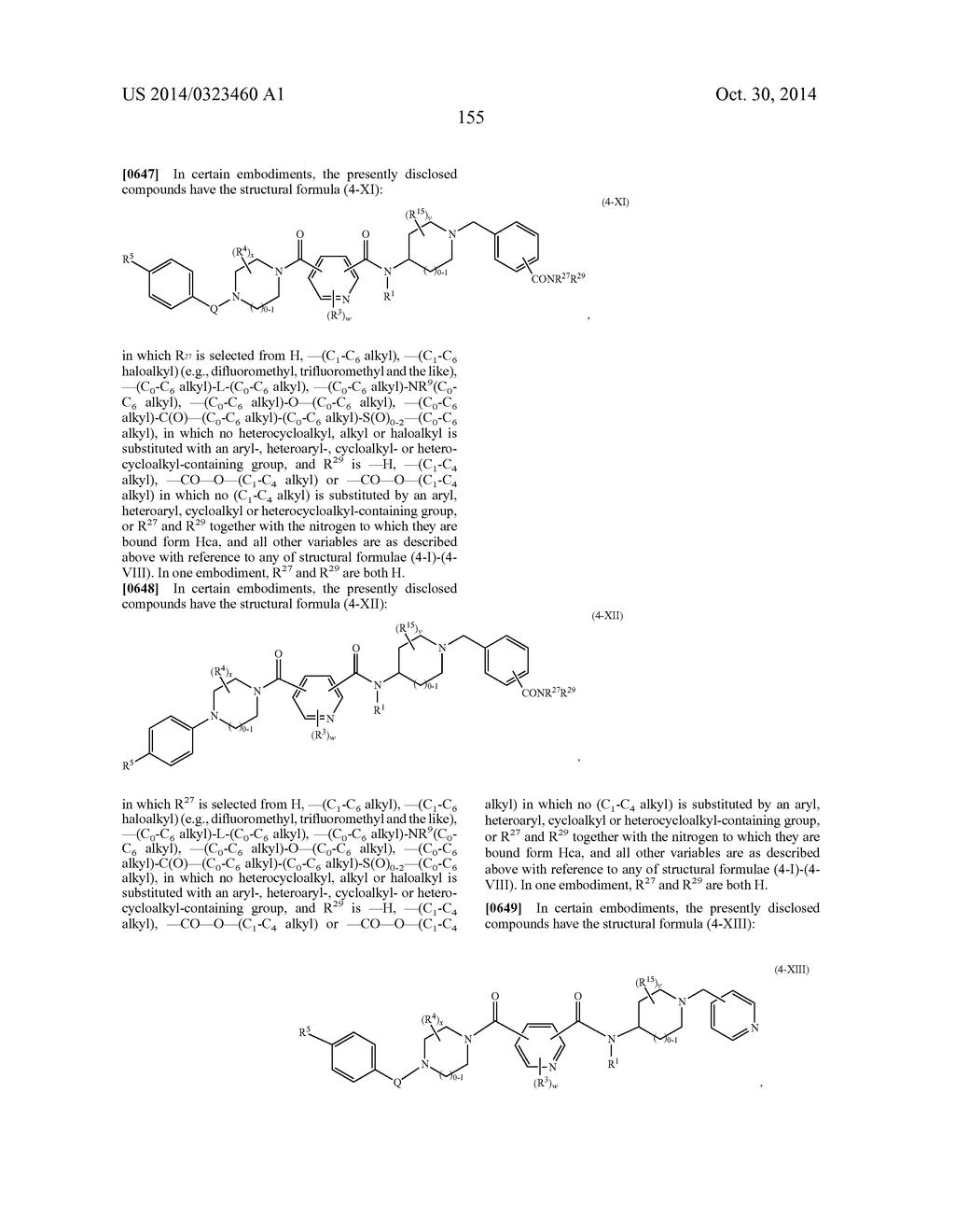 Methods for Using Carboxamide, Sulfonamide and Amine Compounds - diagram, schematic, and image 155